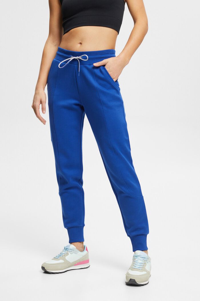 Pantalón deportivo, mezcla de algodón, BRIGHT BLUE, detail image number 0