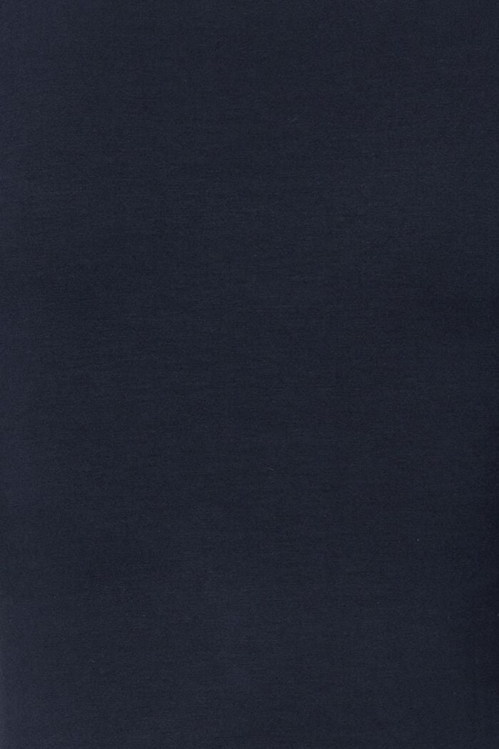 Camiseta con detalles fruncidos, LENZING™ ECOVERO™, NIGHT SKY BLUE, detail image number 2