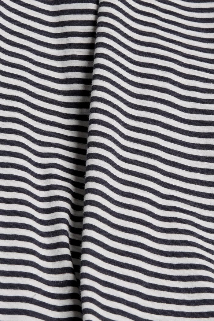 Pantalón de pijama en punto con mezcla de algodón ecológico, NAVY, detail image number 4