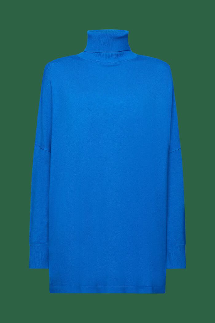 Jersey con mangas murciélago y cuello vuelto, BRIGHT BLUE, detail image number 6