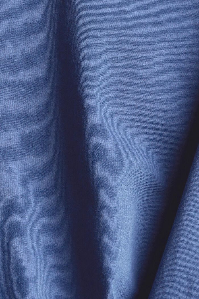 Camiseta en 100% algodón ecológico, BLUE LAVENDER, detail image number 4