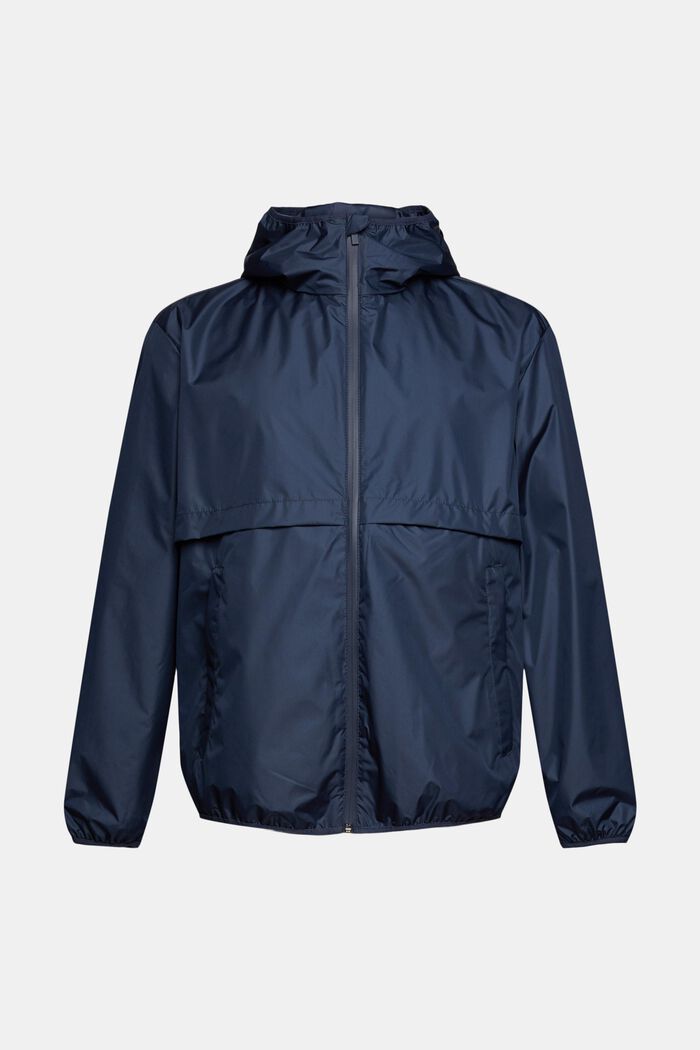 Jackets outdoor woven, NAVY, overview