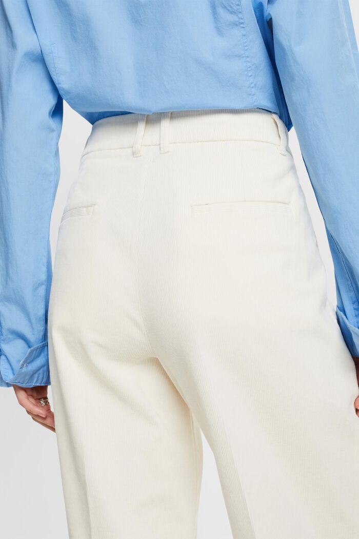 Pantalón de pana de tiro medio y corte holgado, ICE, detail image number 4