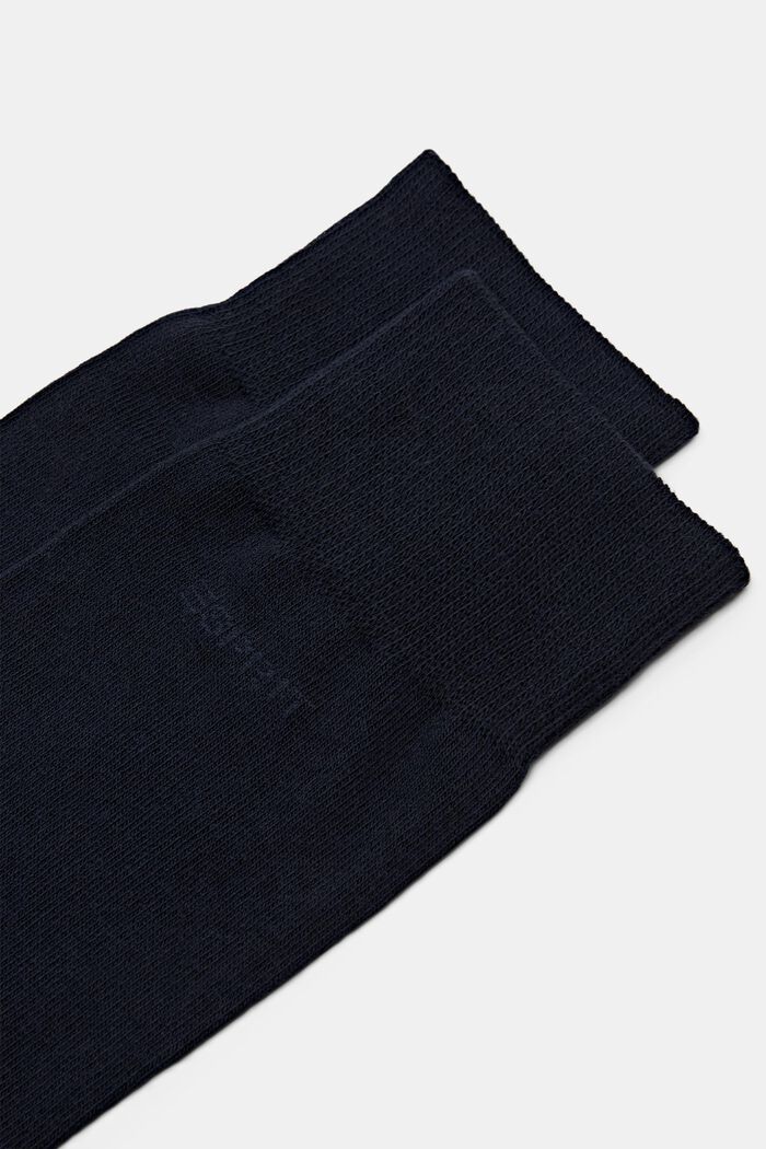 Pack de 2 pares de calcetines, algodón ecológico, MARINE, detail image number 2