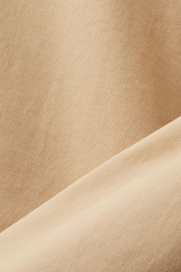 Pantalones chinos, algodón elástico, SAND, detail image number 6