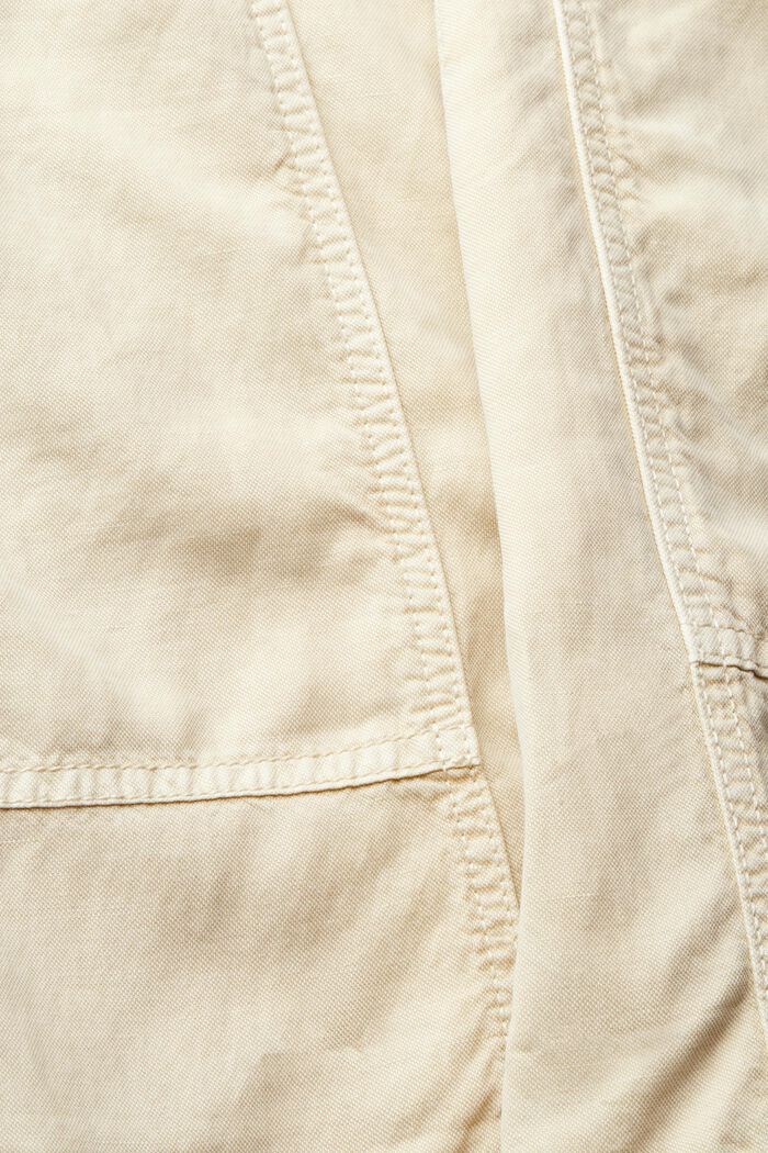 Con cáñamo: Pantalones cortos con cordón, SAND, detail image number 5