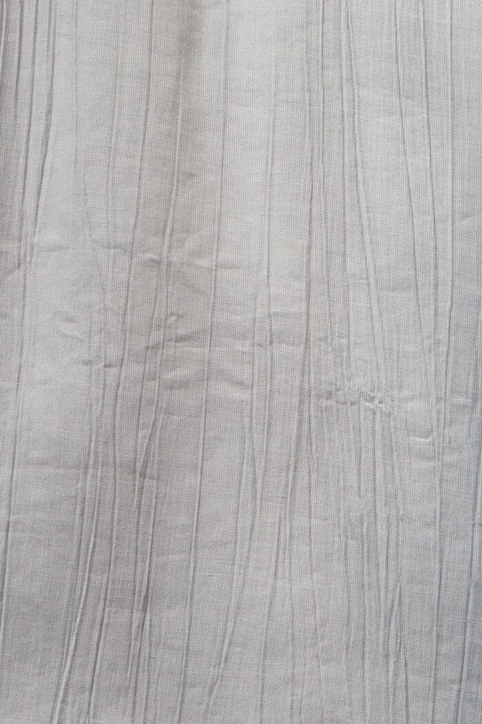 Falda midi con acabado arrugado, MEDIUM GREY, detail image number 5