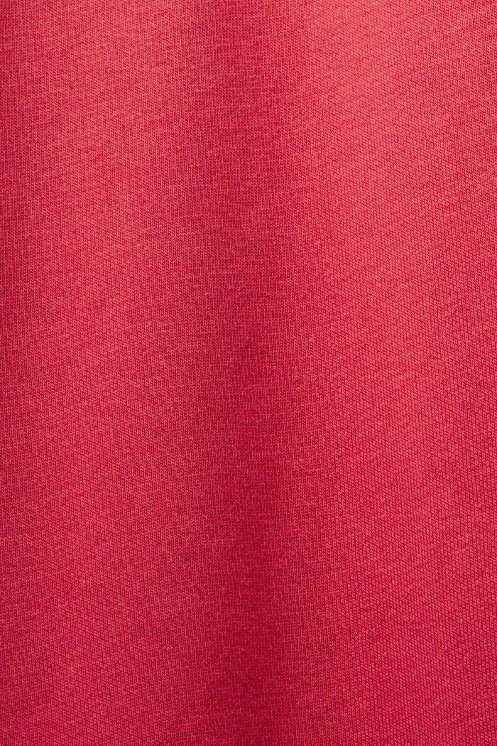 Pantalones de felpa con bolsillo en la pierna, CHERRY RED, detail image number 5
