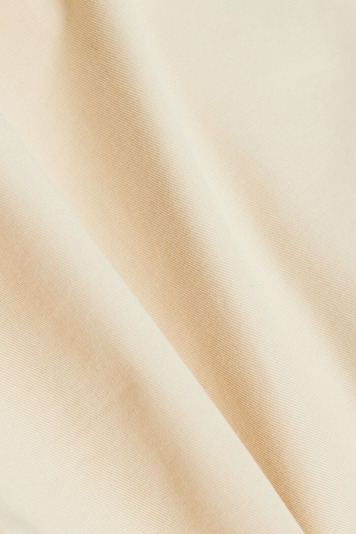 Pantalón chino de pernera amplia, CREAM BEIGE, detail image number 5