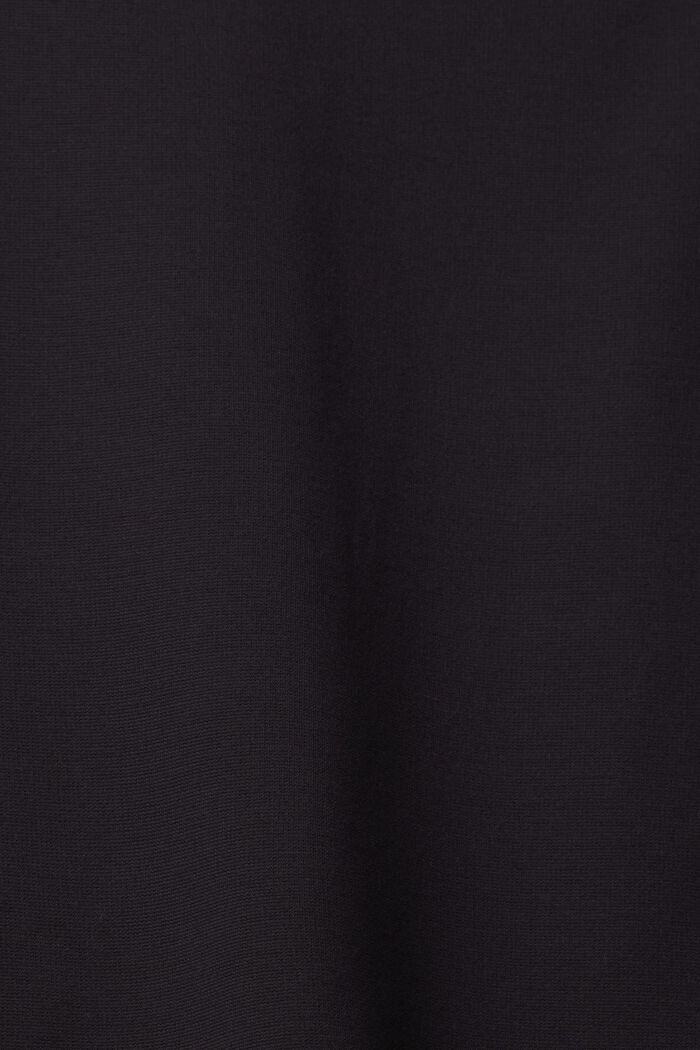 Minifalda de punto en tejido jersey, BLACK, detail image number 1