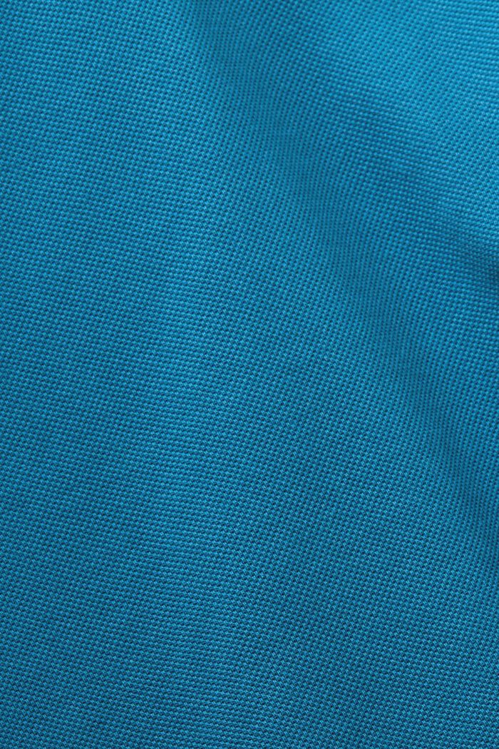 Polo slim fit, PETROL BLUE, detail image number 5