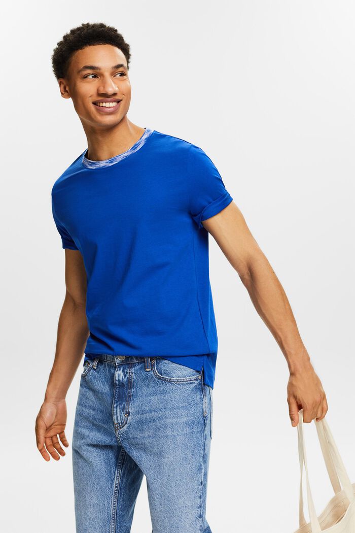 Camiseta teñida, BRIGHT BLUE, detail image number 4