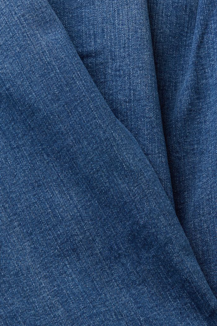 Jeans mid rise slim fit, BLUE MEDIUM WASHED, detail image number 4
