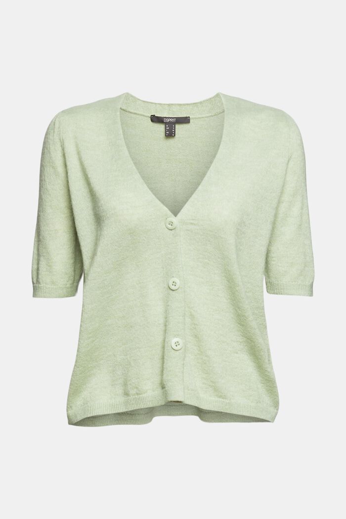 Fashion Cardigan, PASTEL GREEN, overview