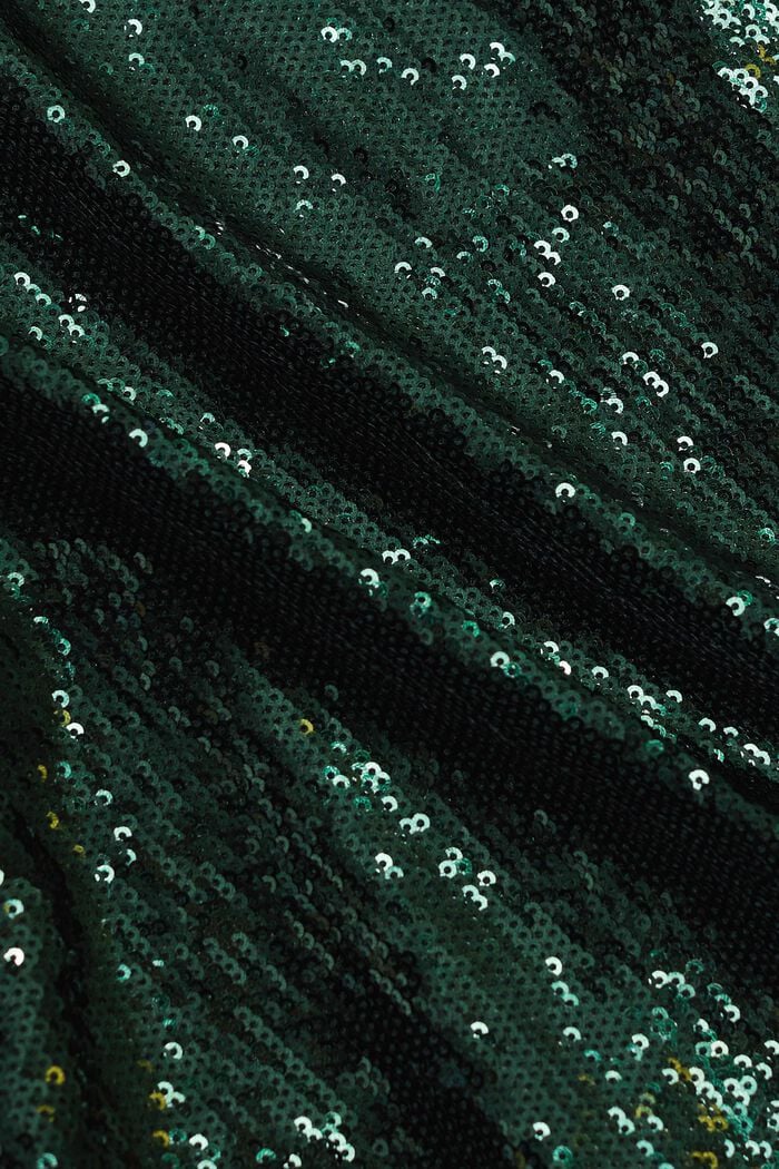Top de tirantes con lentejuelas, EMERALD GREEN, detail image number 5