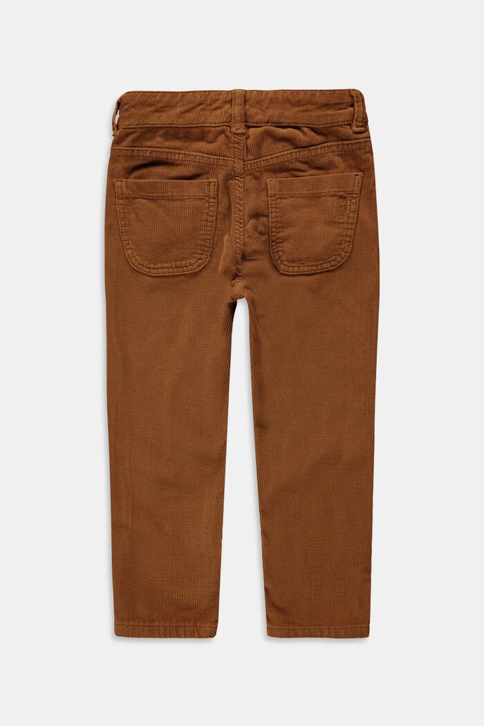 Pants woven, DARK BROWN, detail image number 1