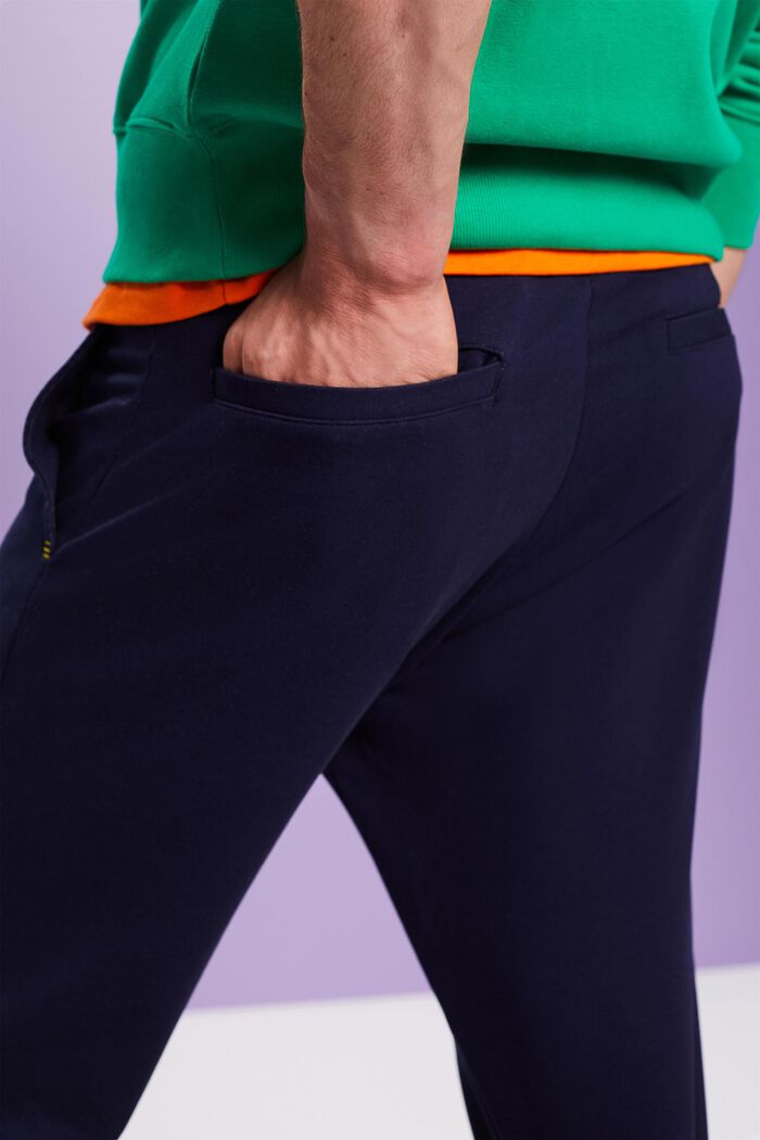 Pantalón de pernera recta y algodón ecológico, BLUE RINSE, detail image number 2