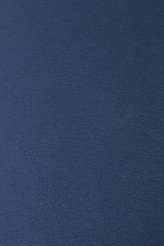 Pantalones de jersey con cintura elástica ancha, DARK BLUE, detail image number 3