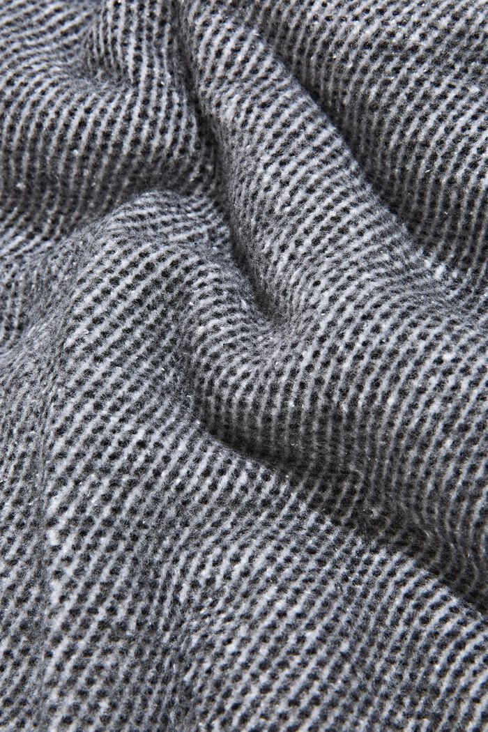 Manta suave de mezcla de algodón, ANTHRAZIT, detail image number 2