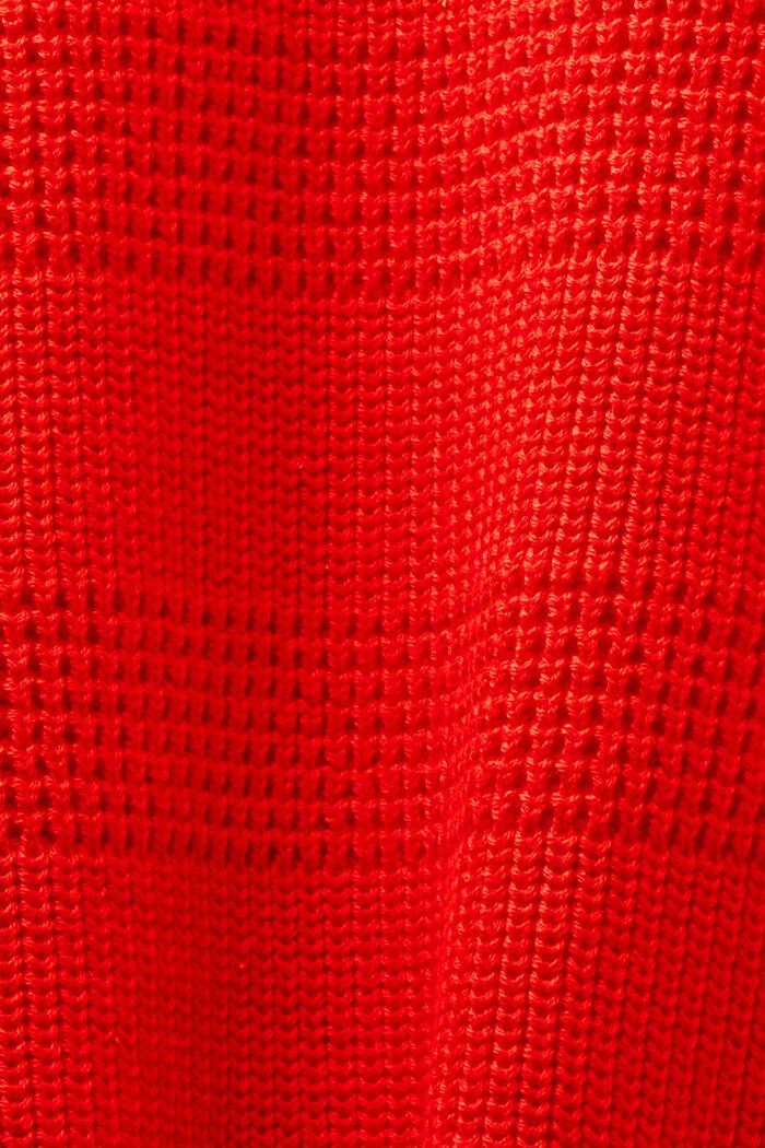 Cárdigan de punto estructurado, RED, detail image number 5