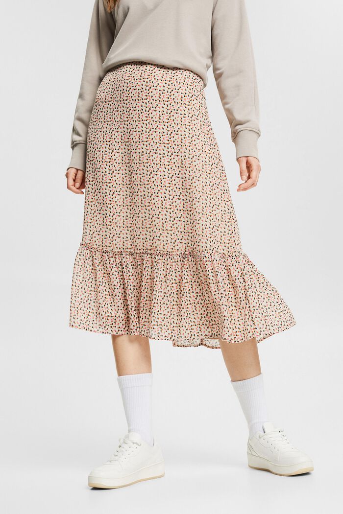 Light woven Skirt, SAND, detail image number 1