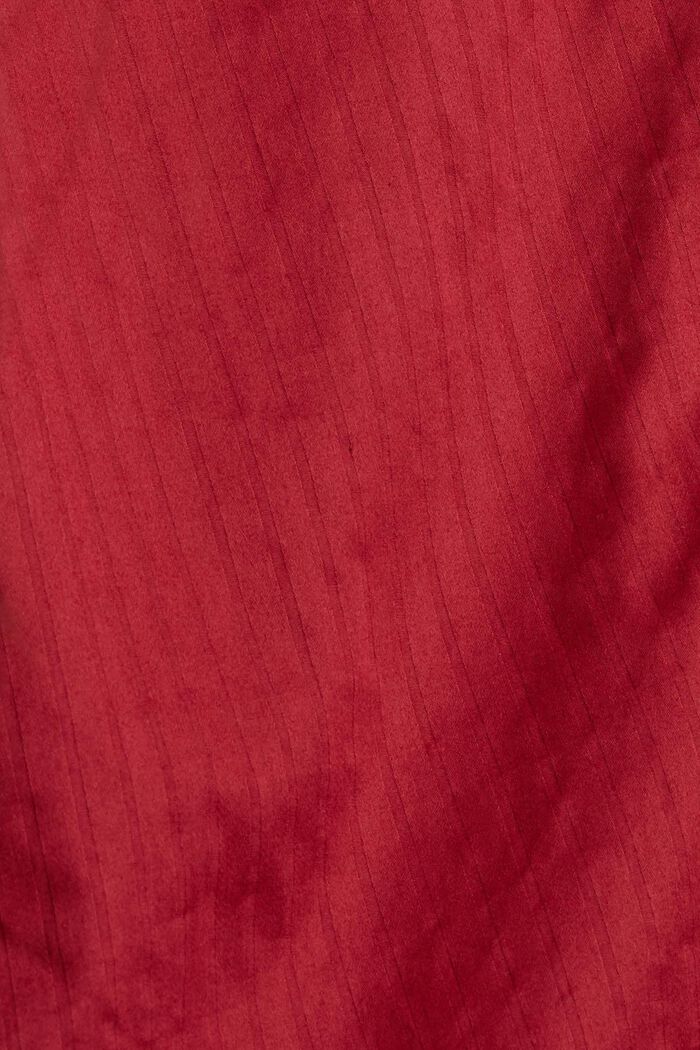 Camisón de 100% algodón, CHERRY RED, detail image number 4
