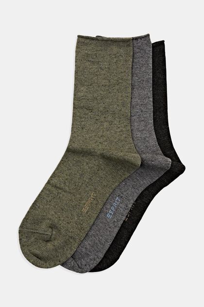 3 pares de calcetines con cachemir