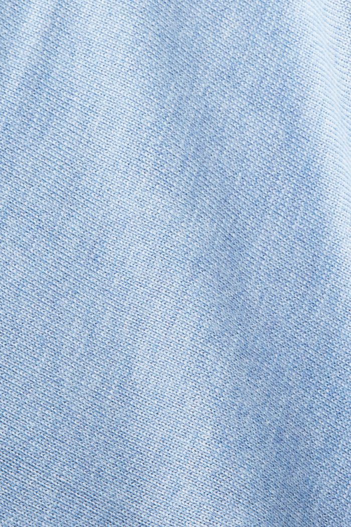 Poncho bicolor, PASTEL BLUE, detail image number 2