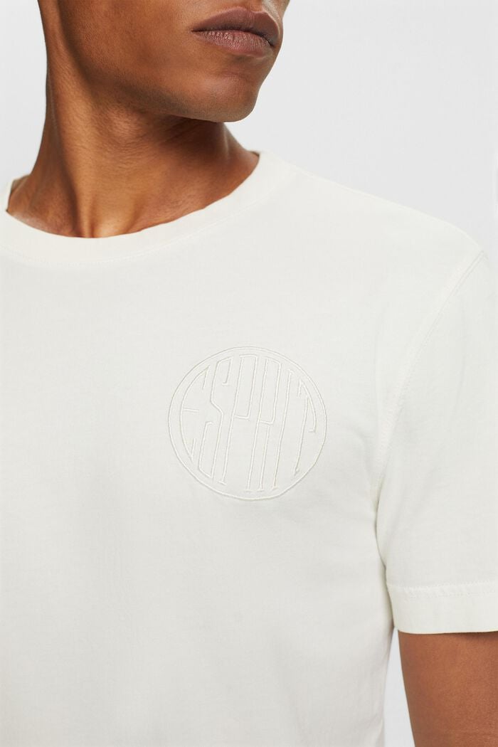 Camiseta con logotipo bordado, 100% algodón, ICE, detail image number 2