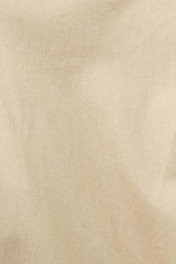 Pantalones deportivos de sarga de algodón, SAND, detail image number 6