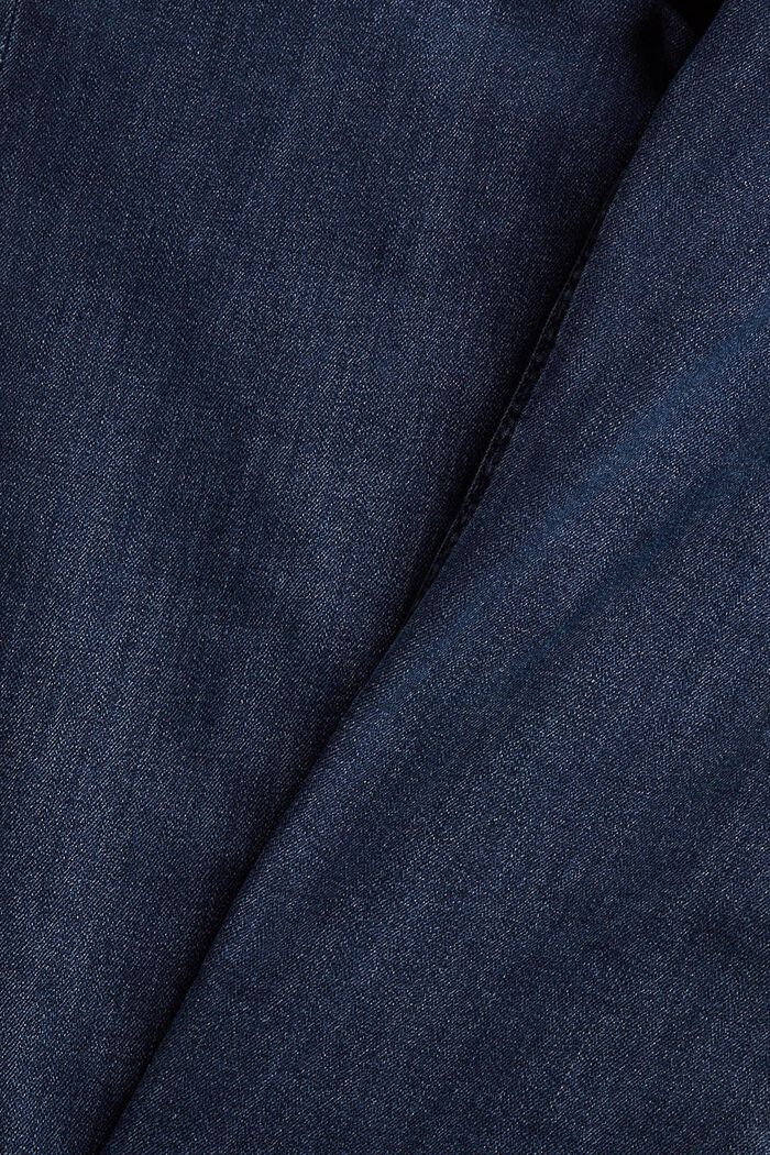 Vaqueros elásticos en mezcla de algodón ecológico, BLUE BLACK, detail image number 4