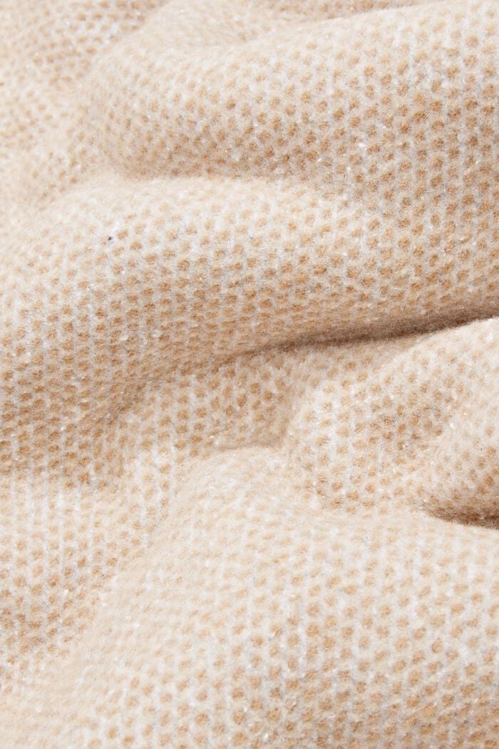 Manta suave de mezcla de algodón, CURRY, detail image number 1