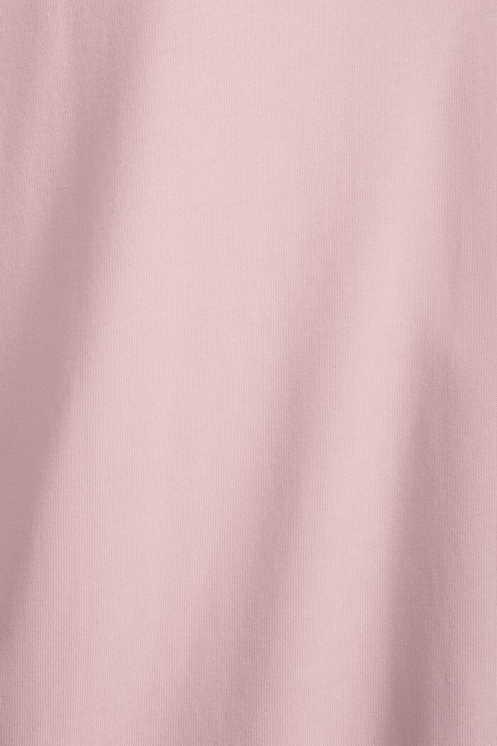 Vestido bordado de tejido de punto de algodón, PINK, detail image number 4