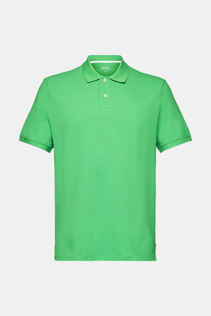 Polo slim fit, GREEN, detail image number 7