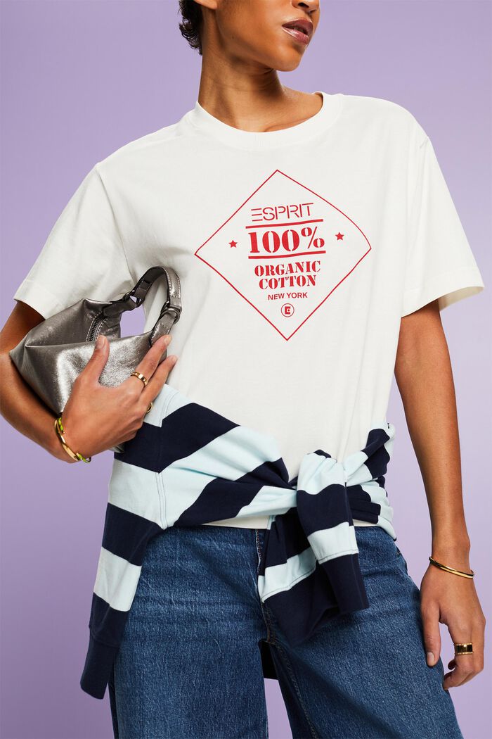 Camiseta estampada de algodón ecológico, ICE, detail image number 3