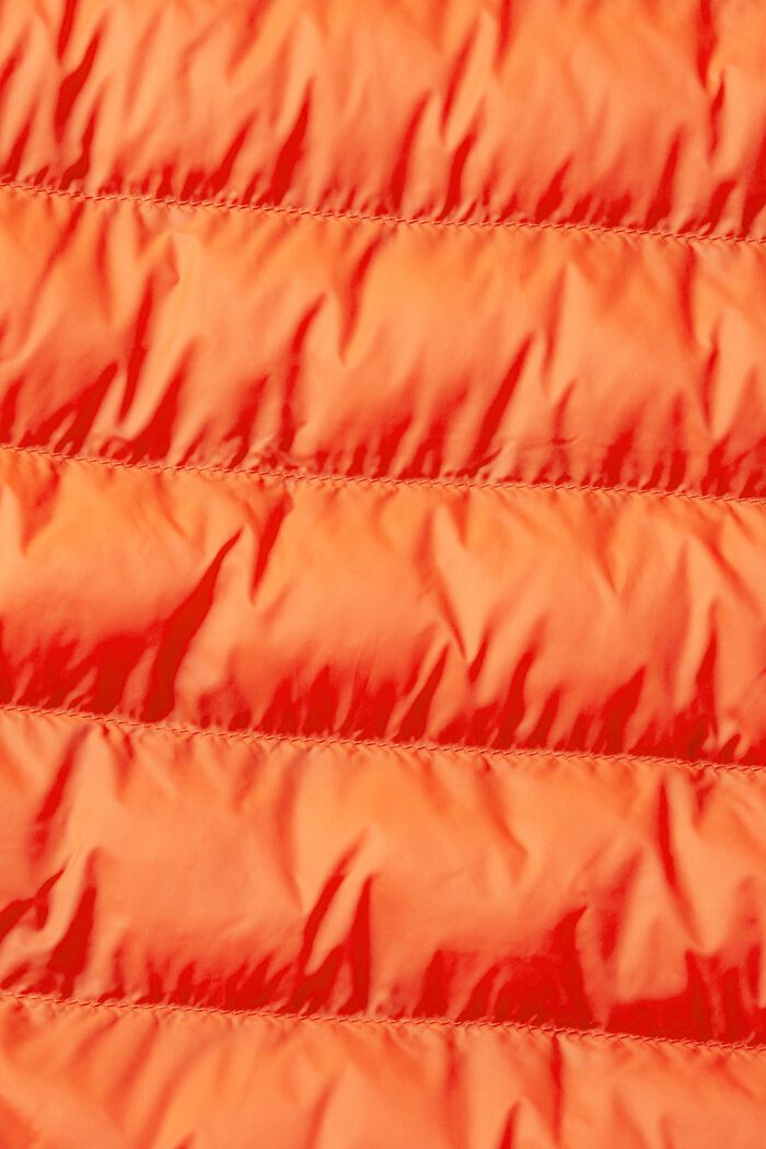 Abrigo acolchado con cuello alto, RED, detail image number 1