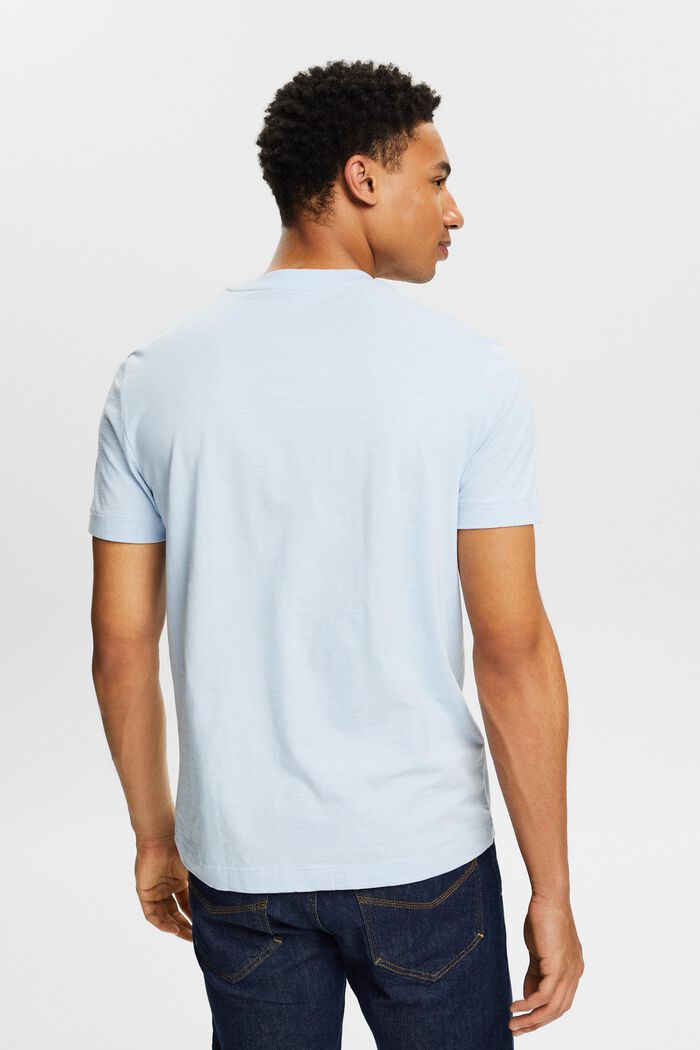 Camiseta con textura flameada, LIGHT BLUE, detail image number 2