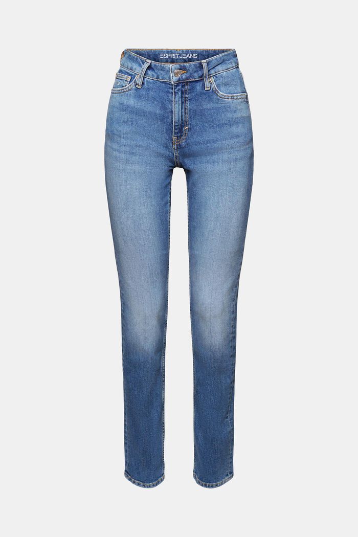 Jeans retro slim, BLUE MEDIUM WASHED, detail image number 7