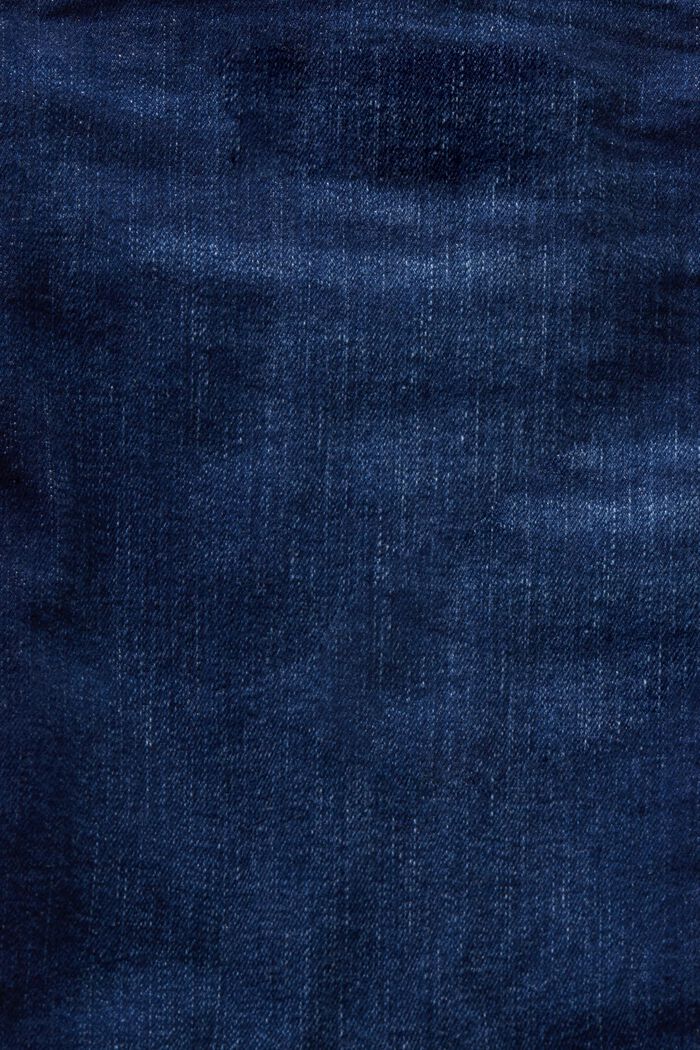 Vaqueros capri de algodón ecológico, BLUE DARK WASHED, detail image number 6