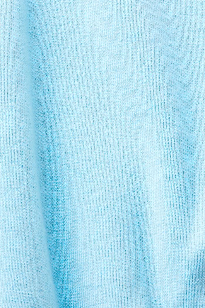 Top de rayas con lazada, LIGHT TURQUOISE, detail image number 6