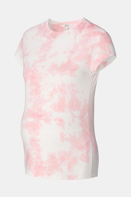 Camiseta de algodón con teñido ice dye