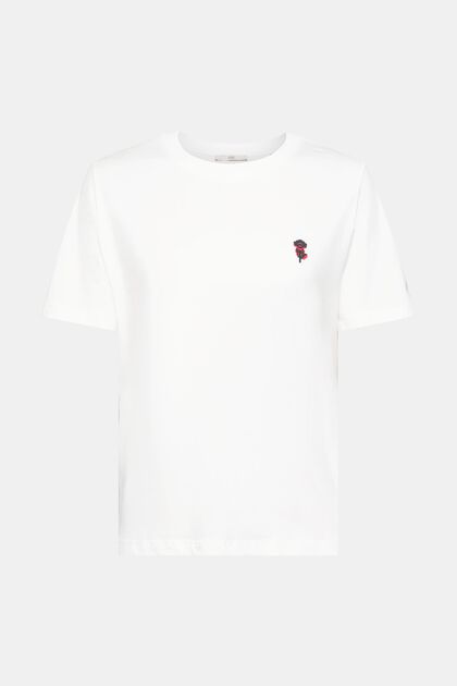 Camiseta estampada, OFF WHITE, overview