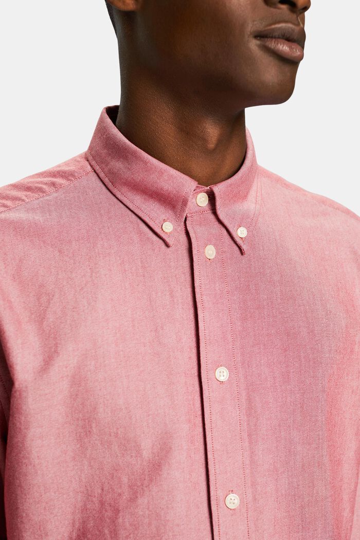 Camiseta oxford de algodón, RED, detail image number 4