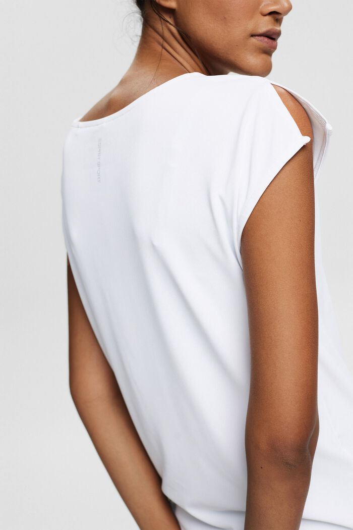 Reciclada: camiseta con tecnología E-Dry, WHITE, detail image number 2