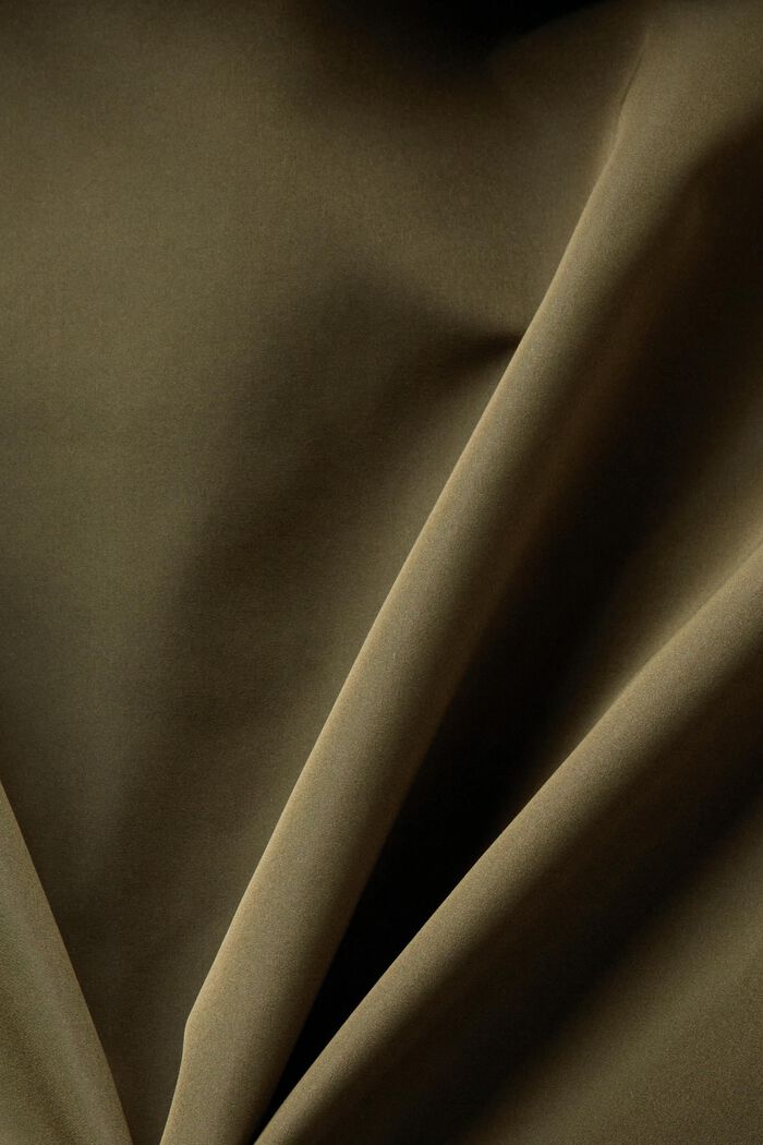 Chaqueta impermeable con capucha extraíble, KHAKI GREEN, detail image number 5