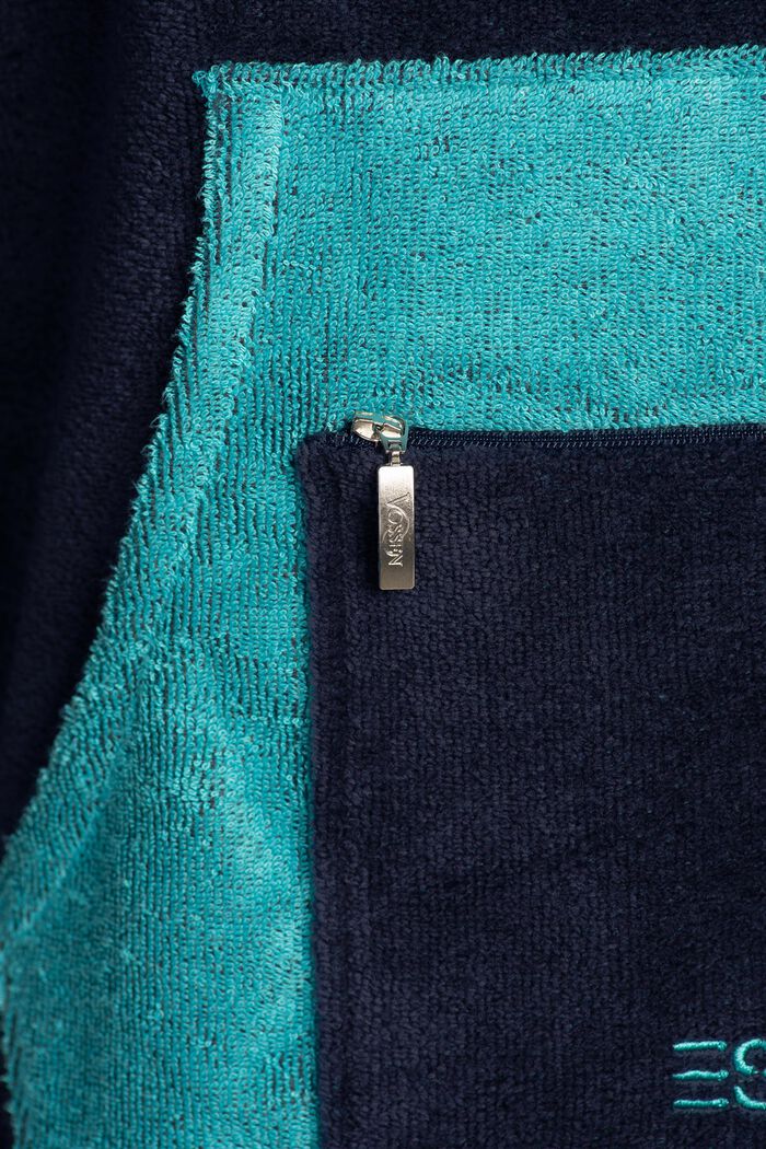YOUTH Poncho baño con capucha, NAVY BLUE, detail image number 2