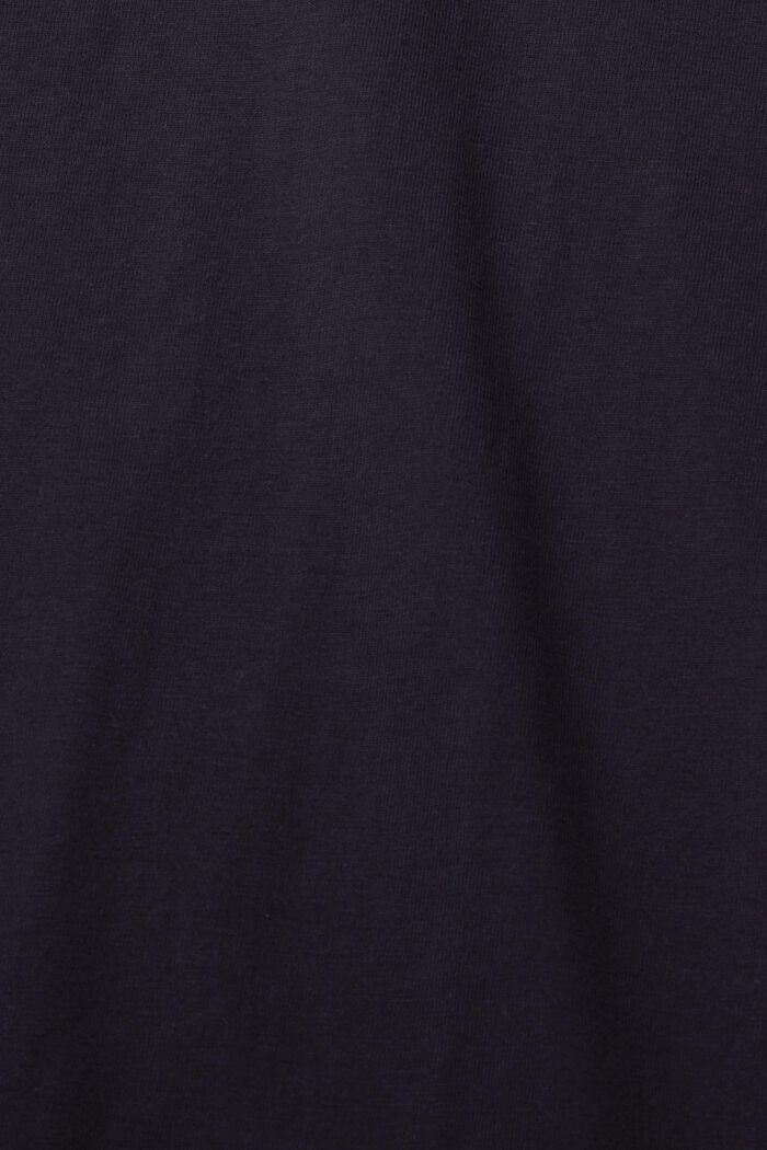 Camiseta oversize de jersey, NAVY, detail image number 5