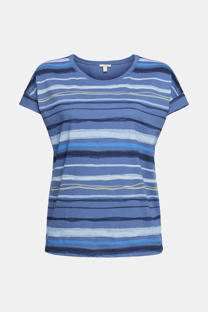 Camiseta con estampado, 100% algodón, BLUE LAVENDER, detail image number 2