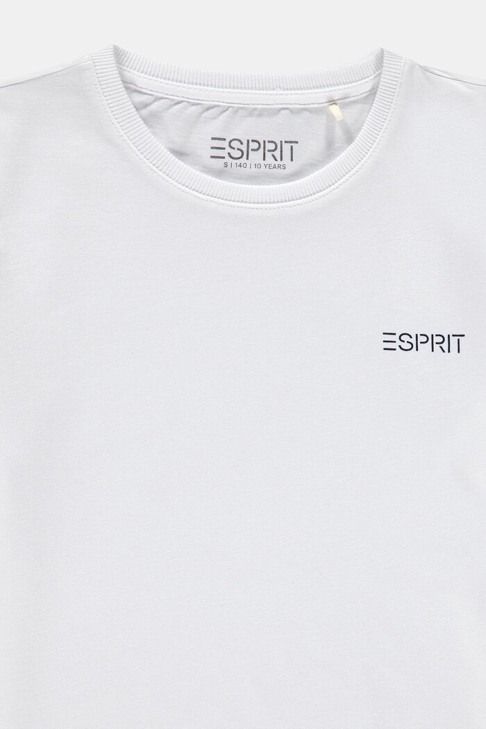 Pack de dos camisetas en 100 % algodón, WHITE, detail image number 2