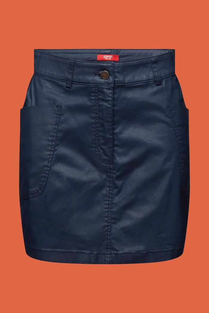 Minifalda con revestimiento, NAVY, detail image number 7